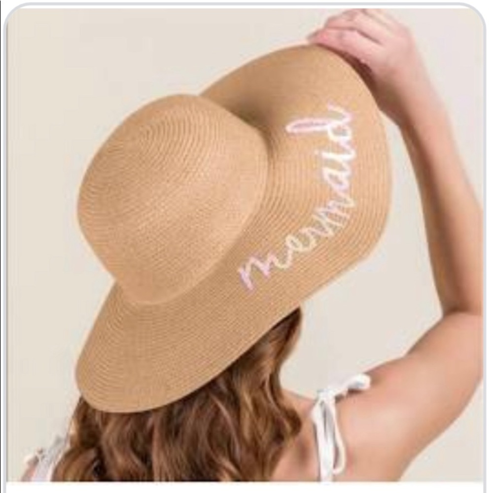 mermaid floppy hat